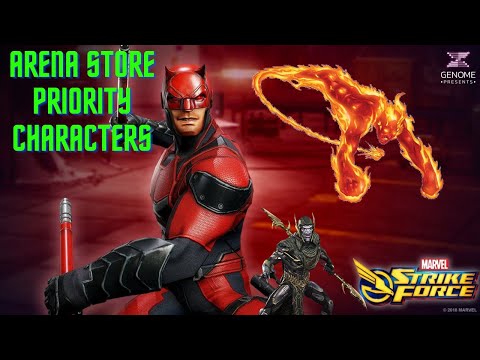 Arena Store Rankings and Priorities - Marvel Strike Force