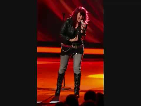 American Idol Allison Iraheta doing PAPA WAS A ROLLING STONE in HQ STEREO