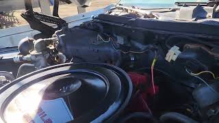 1975 Oldsmobile Cutlass Hurst/Olds W-25 Engine Bay Viewing