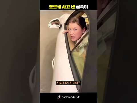 포르쉐 사고 낸 금쪽이