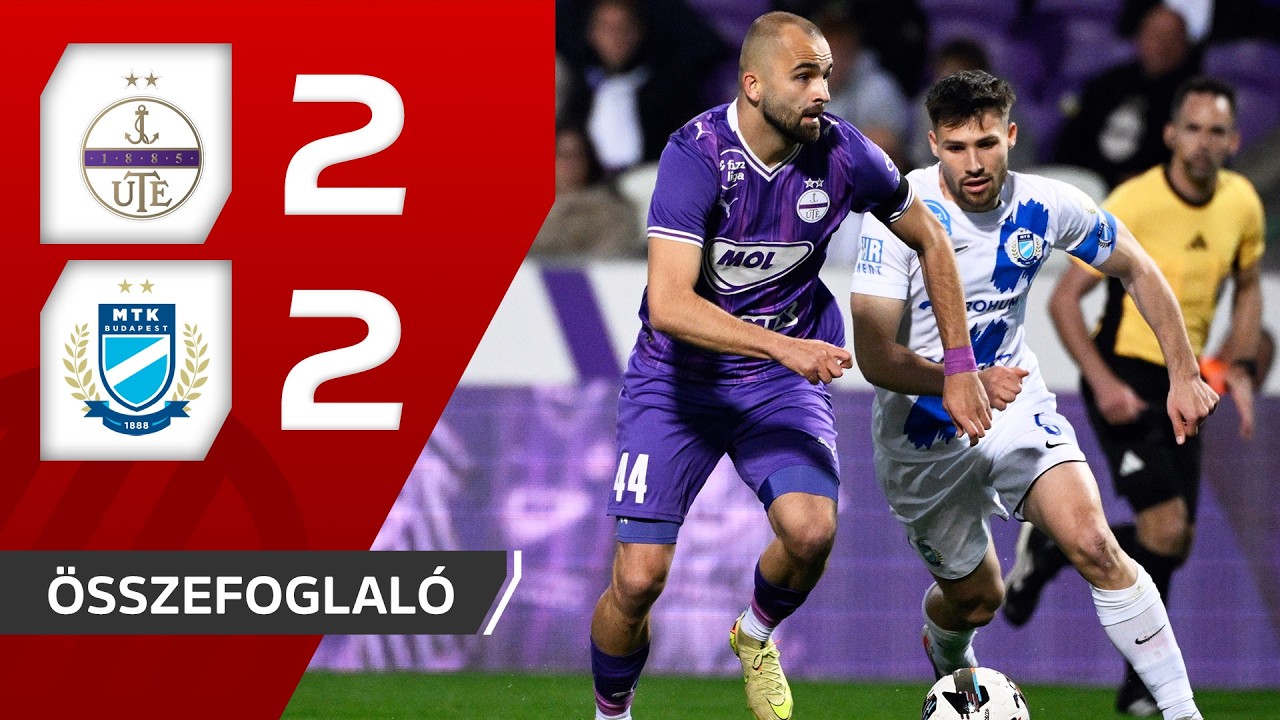 Újpest vs MTK Budapest Highlights