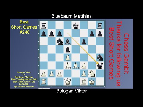 Bologan Viktor vs Bluebaum Matthias  #Best Short Games #248