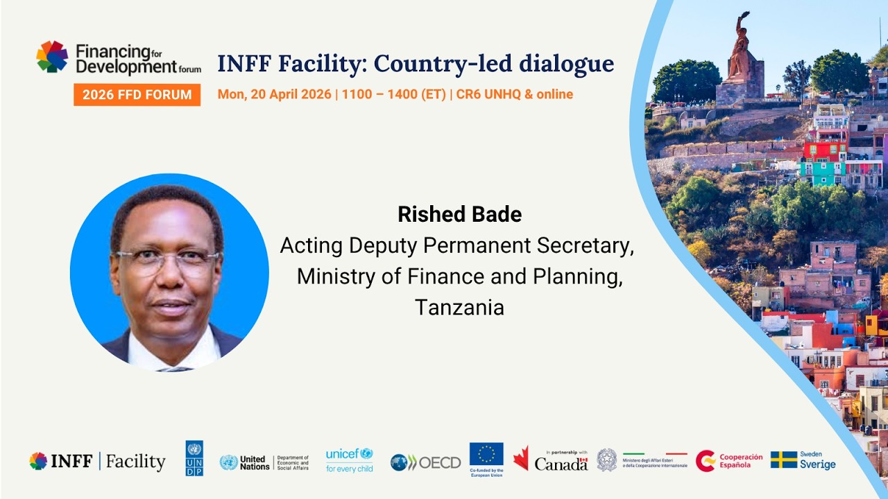 Rished Bade, Acting Deputy Permanent Secretary, Tanzania Finance & Planning Ministry at FFD Forum