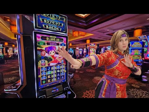 Non-Stop Action on the Kung Fu Empress Slot Machine! (Ruby Slots)