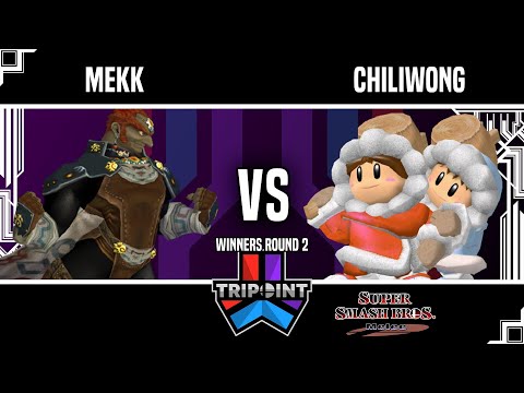 Tripoint Smash 178 - Winners Round 2 - Mekk(Ganondorf) Vs. chiliwong(Ice Climbers)