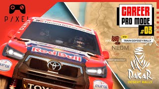 Train Odyssey Rally (Professional Career Mode) | Ep.3 | DAKAR Desert Rally