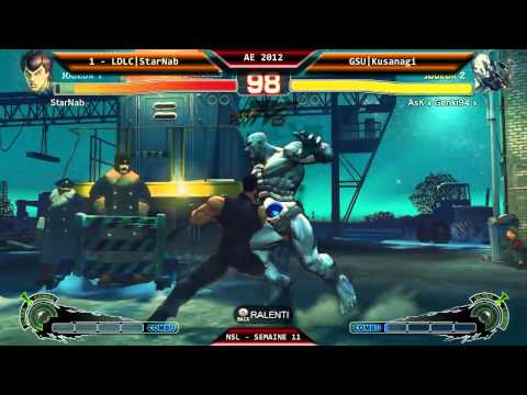 GSU|Kusanagi x LDLC|StarNab - NSL R11 - SSF4 AE 2012