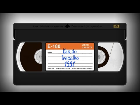 Acervo de VHS - Dia do Trabalho 1997