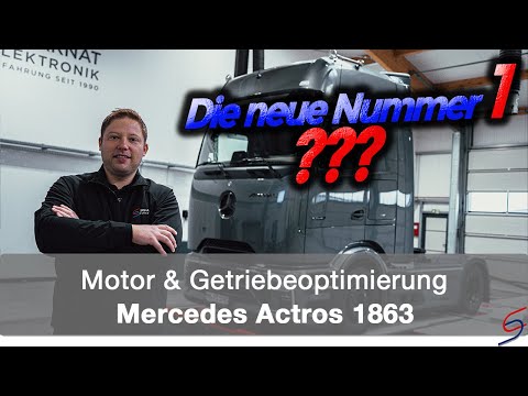 Engine & transmission optimization - Mercedes Actros 1863 - The new number 1 on the test bench ???
