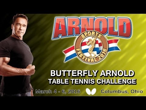 2016 Butterfly Arnold Table Tennis Challenge - Day 1 Morning Session