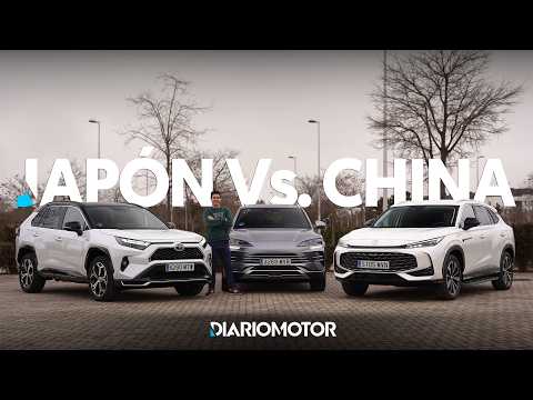 Toyota RAV4 VS. BYD Seal U VS. MG HS | Comparativa SUV PHEV | Review en español | Diariomotor 2025