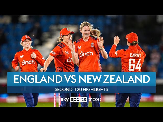 England win a rain-affected match in Hove | England vs New Zealand | 2nd IT20 highlights