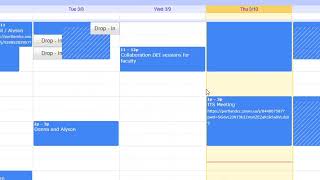 Google Calendar Appointment Slots with Zoom Meetings
