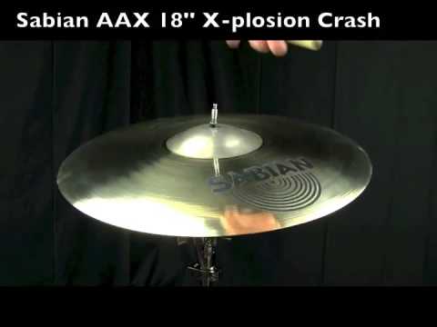 Sabian AAX 18'' X plosion Crash
