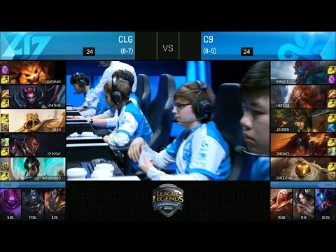 C9 vs CLG Game 2 Highlights - CLOUD9 vs COUNTER LOGIC GAMING NA LCS Week 7 Summer 2016