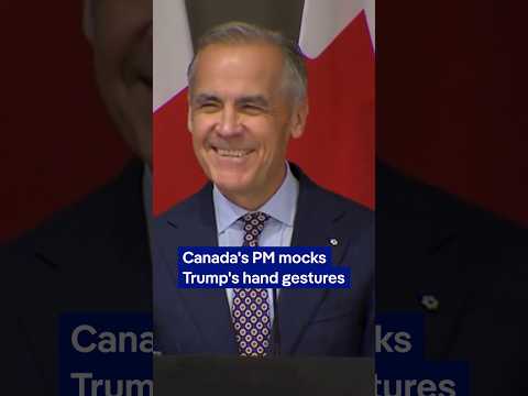 Canada's PM mocks Trump’s hand gesture | DW News