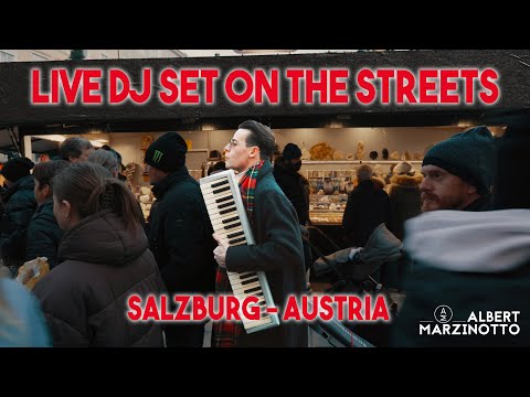 LIVE DJ-SET ON THE STREETS - SALZBURG (Austria) - VLOG ep.1