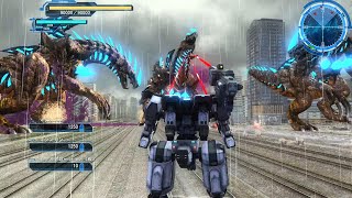 【地球防衛軍5】ニクスアサルトで怪生物の群れを殲滅する ニクス縛り DLC2 M11 対怪生物 INF エアレイダー