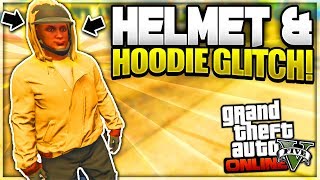 GTA 5 Online: Helmet With Hoodie Up Glitch! "After Patch 1.42" (GTA 5 Glitches)