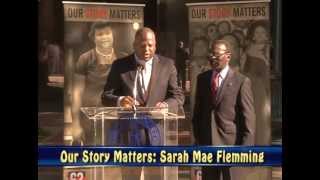 preview picture of video 'Our Story Matters: Sarah Mae Flemming'