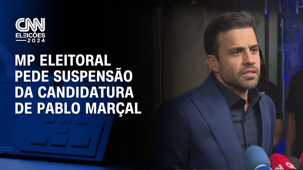 MP eleitoral pede suspensão da candidatura de Pablo Marçal | CNN NOVO DIA