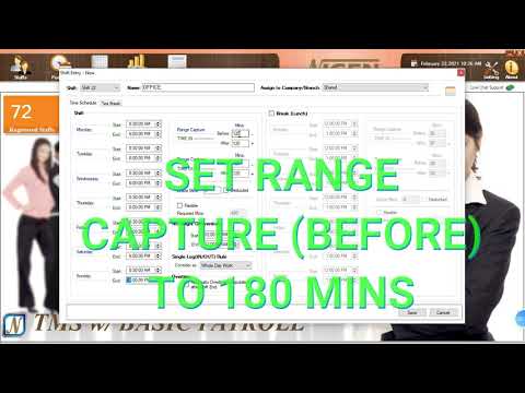 NIGEN CLOUD TIME MANAGEMENT SYSTEM-Working Shift Setup