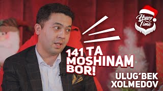 THT kanalida chiqqan Ulug'bek Xolmedovning 141 ta MASHINASI haqida 🚘 #HappyTime 2021-yilgi 7-soni