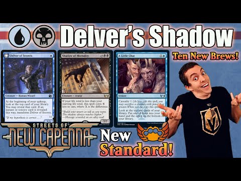 🌆 Ten New Brews 🔵⚫ 🧪🦟 Delver's Shadow (Streets Of New Capenna Standard)