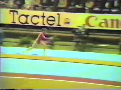 AA 1985 European Championships   Alena Drevjana TCH VT 9 750