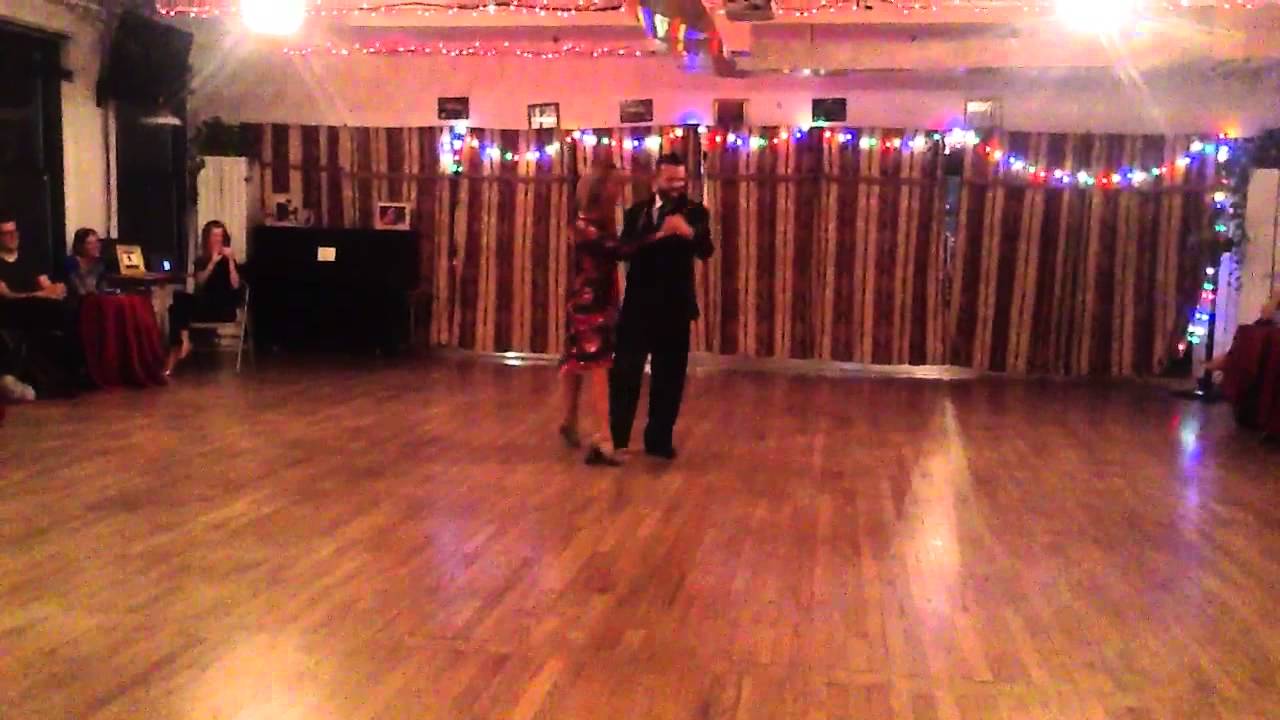 Claudio Gonzalez & Julia Urruty at La Romeria Milonga #1