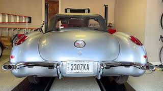 Fuel-Injected 1959 Chevrolet Corvette 4-Speed Exhaust Note