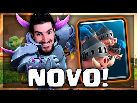 DECK DE PEKKA COM PORCOS REAIS NO CLASH ROYALE FUNCIONANDO?!