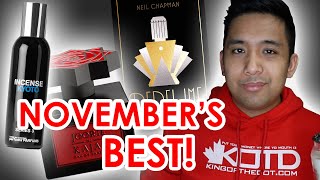 November 2019 Fragrance Favourites!
