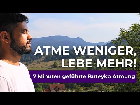 7 Minuten Buteyko Atmung: Sofort mehr Energie & weniger Stress durch Light Breathing!
