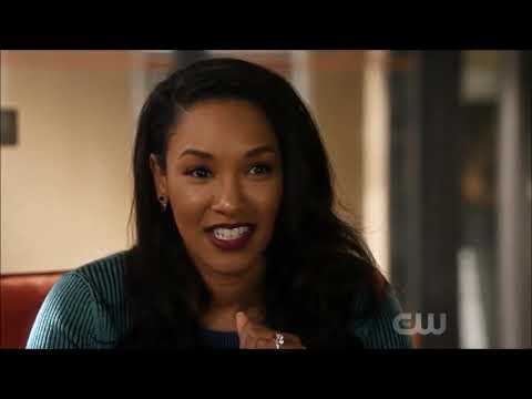 The Flash 5x01 Iris and Nora Moments