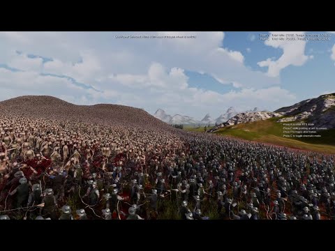 2 Million Zombie VS Roman Archer Medieval Archer Ultimate Epic Battle Simulator 2 uebs2
