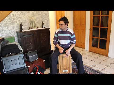 Odd time Groove Combinations on Cajon 7/8