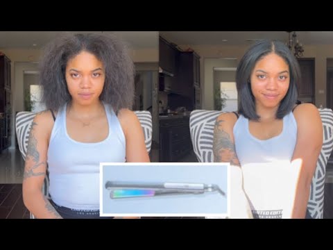 Conair Infinity Pro Review | silk press on self with...