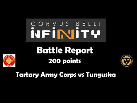 Infinity N4 Battle Report - TAK vs Tunguska