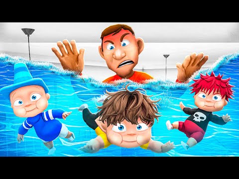 WE FLOODED THE HOUSE in Who's Your Daddy