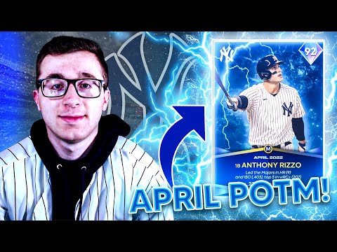 I GOT MERCY RULED IN *92* ANTHONY RIZZO April POTM DEBUT?!