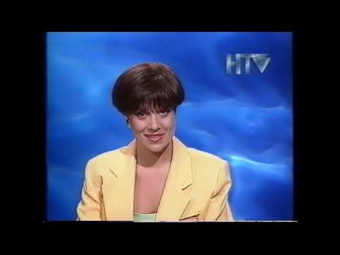 HTV West in vision continuity Sam Mason - Saturday 27th February 1993
