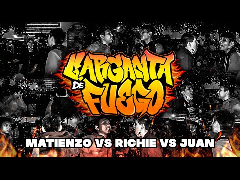 #MATIENZO VS #RICHIE VS #JUAN (OCTAVOS) // FECHA #4 GARGANTA DE FUEGO X RAPSODIA
