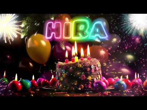 HAPPY BIRTHDAY HIRA 🎈
