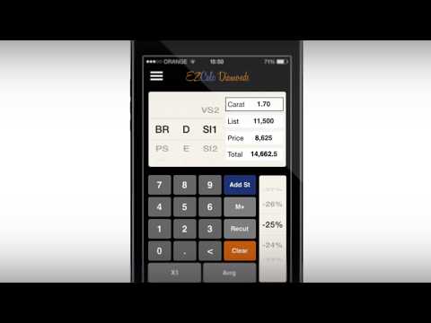 EZcalc Diamonds Video