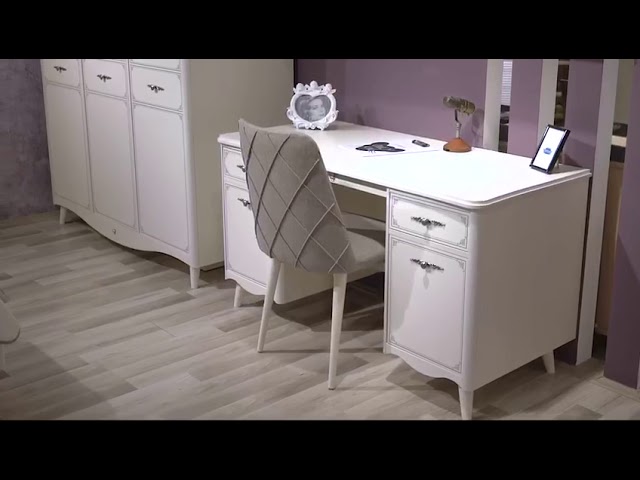 غرف نوم كلاسيك خشب من بيرلا - غرف شبابي