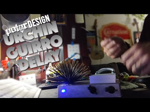 Sound Urchin Eclectric Guiro Delay - POTAR Design - 2026 - Silver image 4