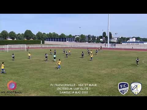 SAMEDI 14 MAI U18F FC FRANCONVILLE -  VGA ST MAUR LES BUTS