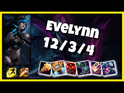 Evelynn Jungle S11 10.25 Challenger Replay (12/3/4) - BR
