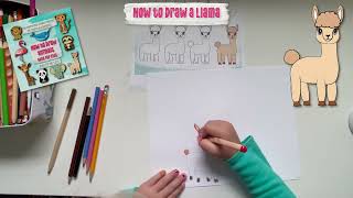 How to Draw a Llama for Kids (Ages 4-8) | Step-by-Step Tutorial